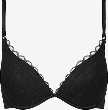 Mey Push-up BH in Schwarz: Vorderseite
