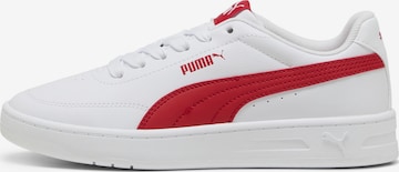 PUMA Sneakers laag 'Court Classic' in Wit: voorkant