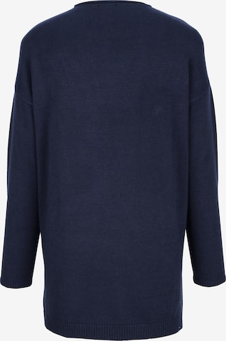 MIAMODA Sweater in Blue