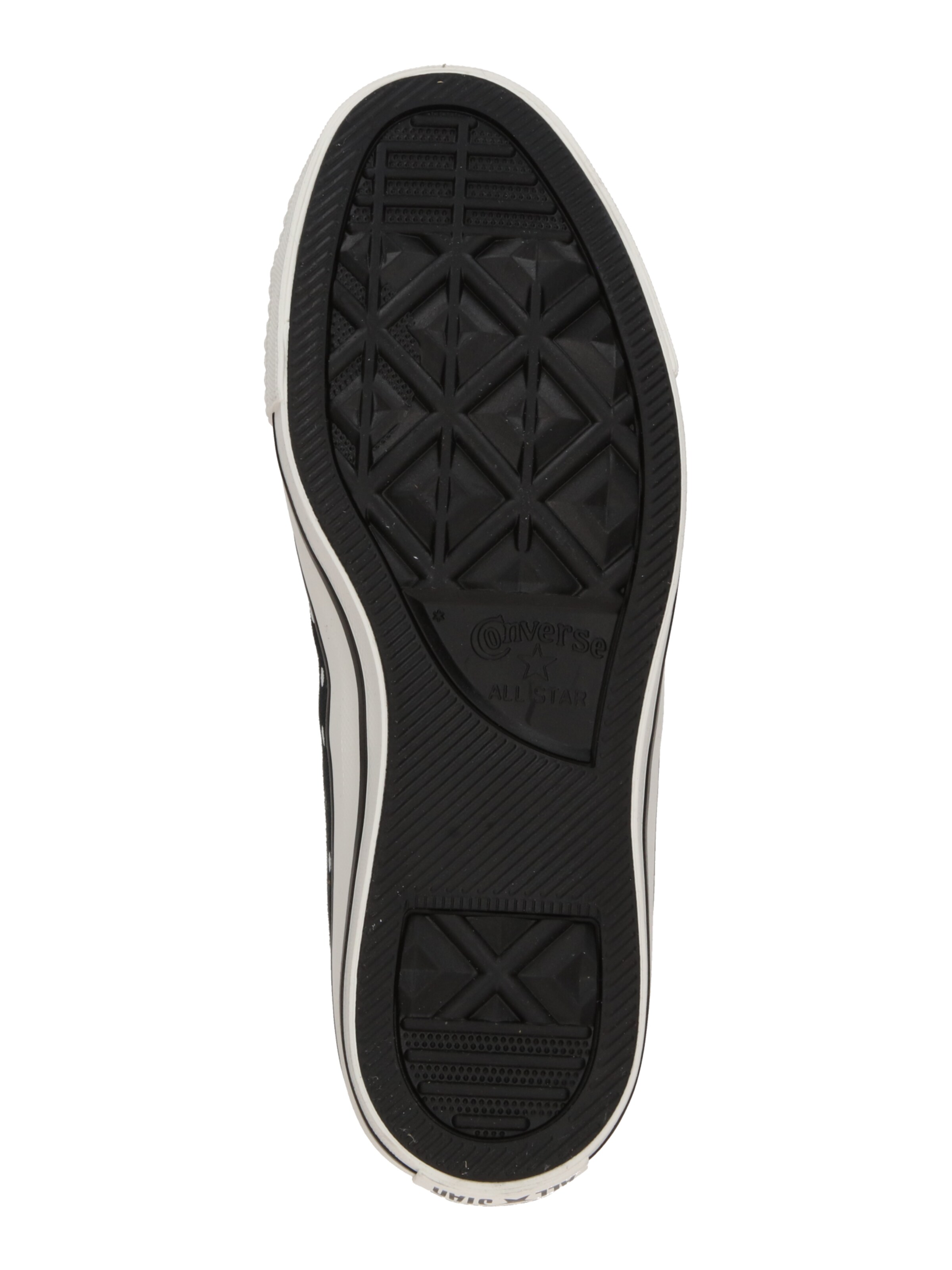 CONVERSE Rövid szárú sportcipők 'CTAS OX' - fekete