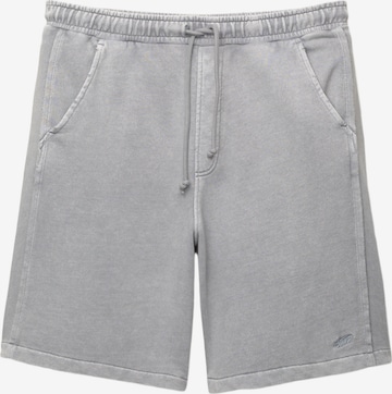 Baggy Pantaloni 'STWD' di Pull&Bear in grigio: frontale