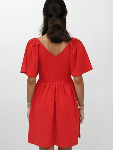 Trend Alaçatı Stili Платье в Красный