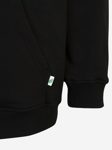 Urban Classics Zip-Up Hoodie in Black