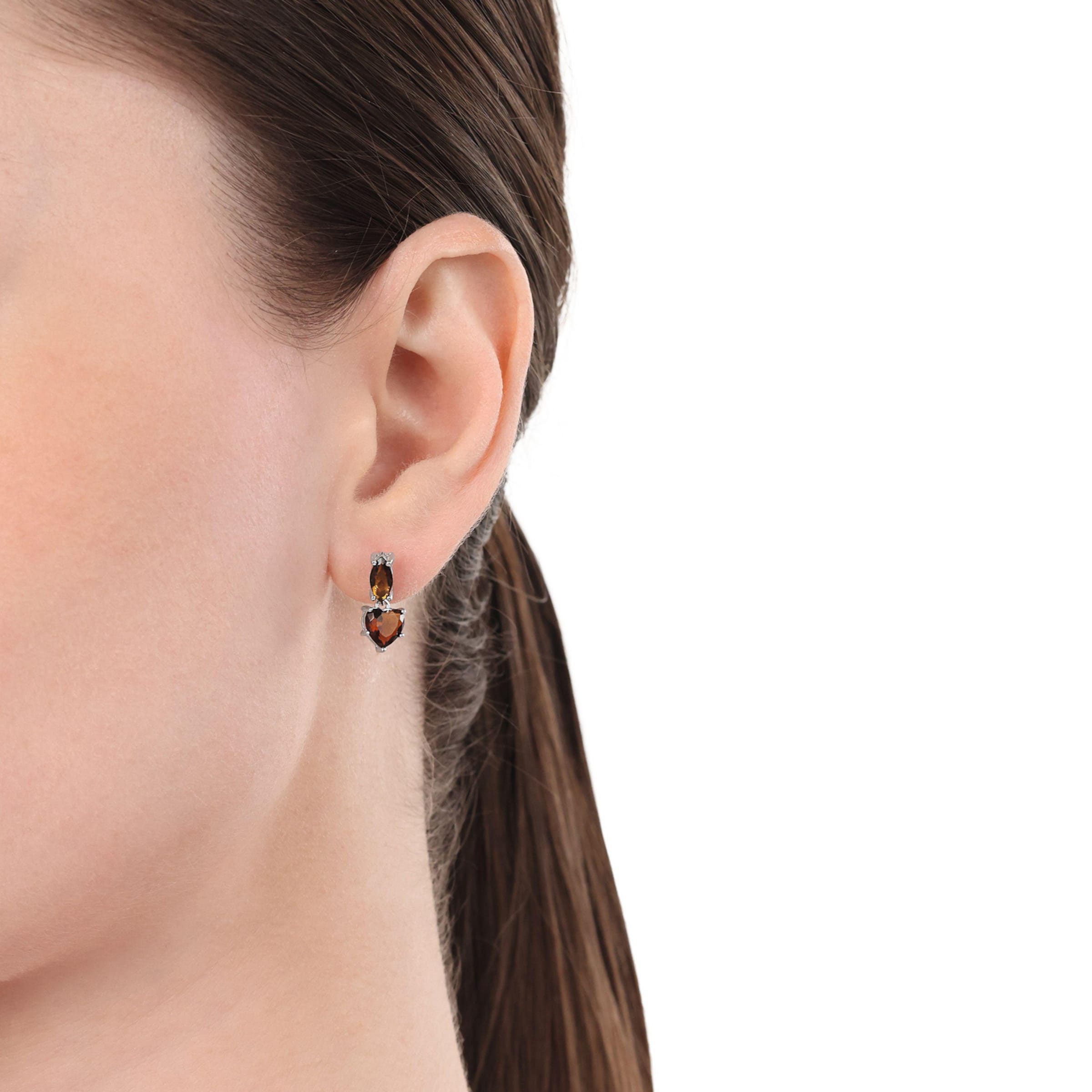 AMOR Earrings in Silver