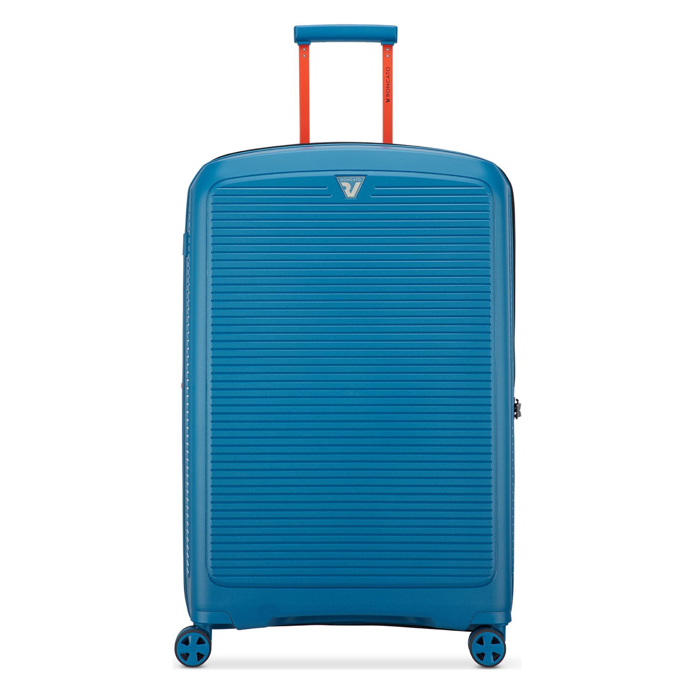 Roncato Trolley 'Arcade' in Blau: Vorderseite