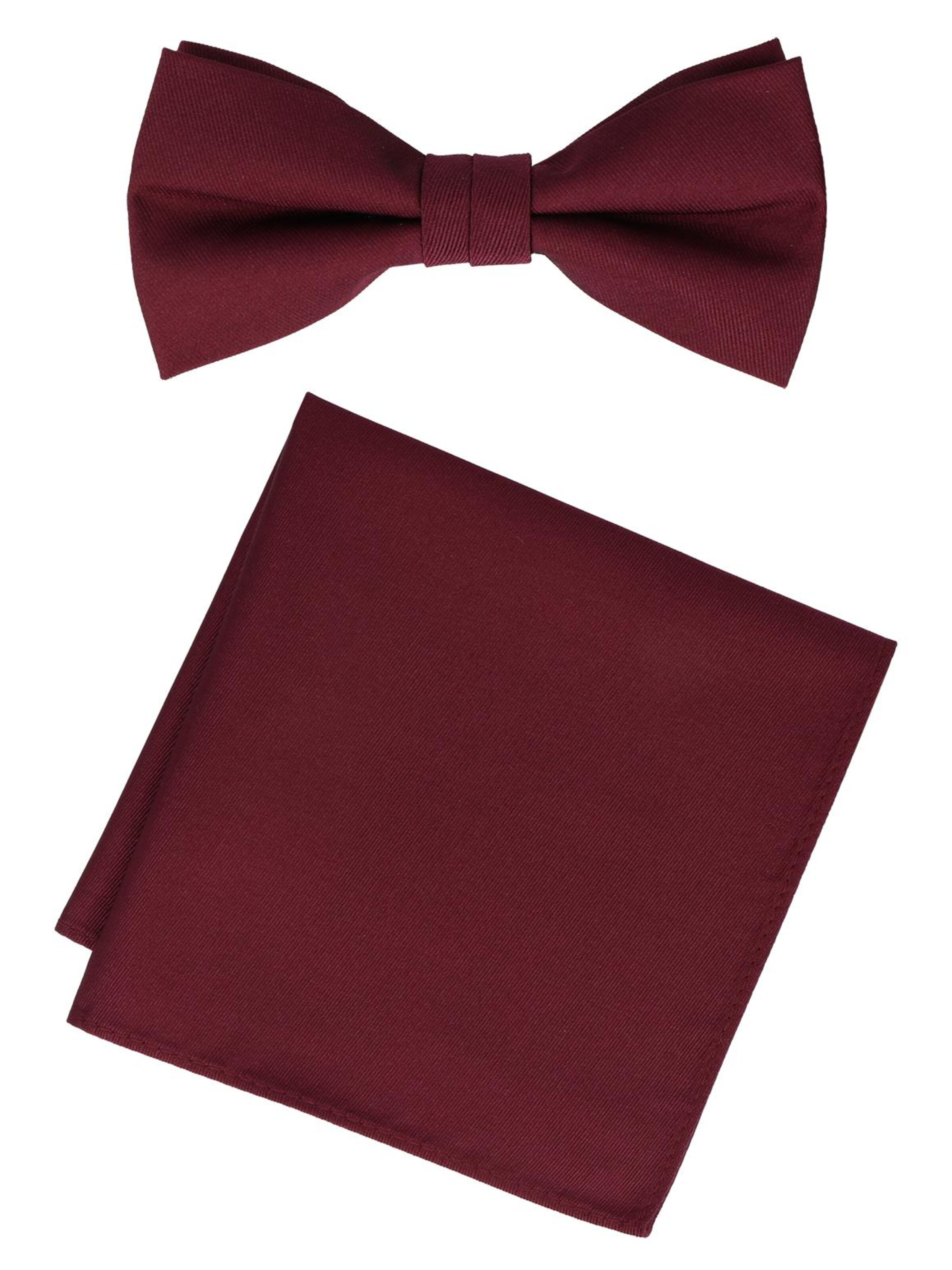 WILLEN Bow Tie 'Set: Uni' in Berry, Item view