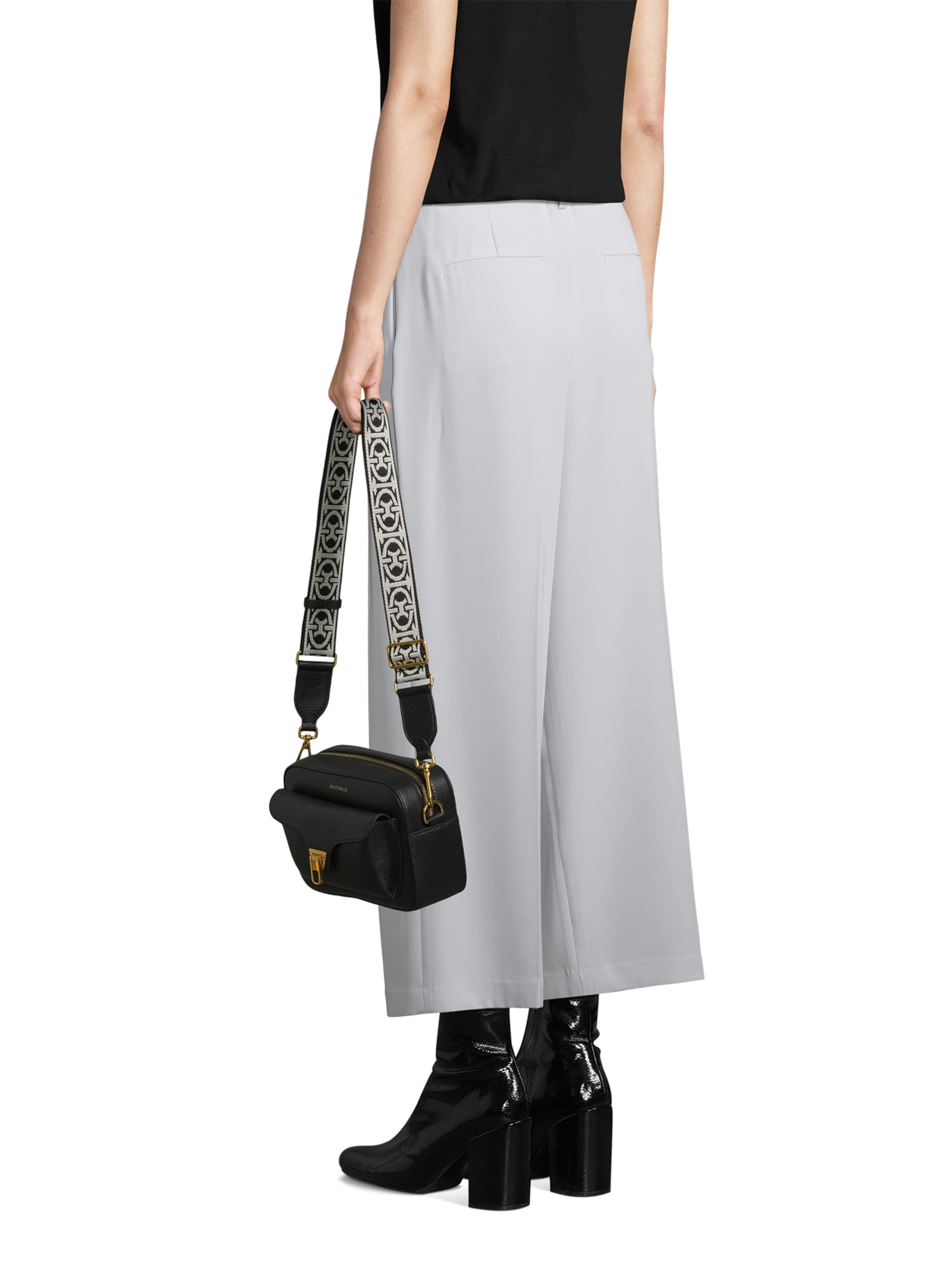 CoccinelleTorba preko ramena 'Beat Soft Ribb' - crna boja