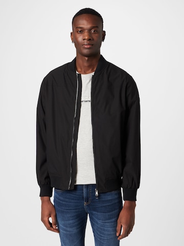 Veste mi-saison GUESS en noir : devant