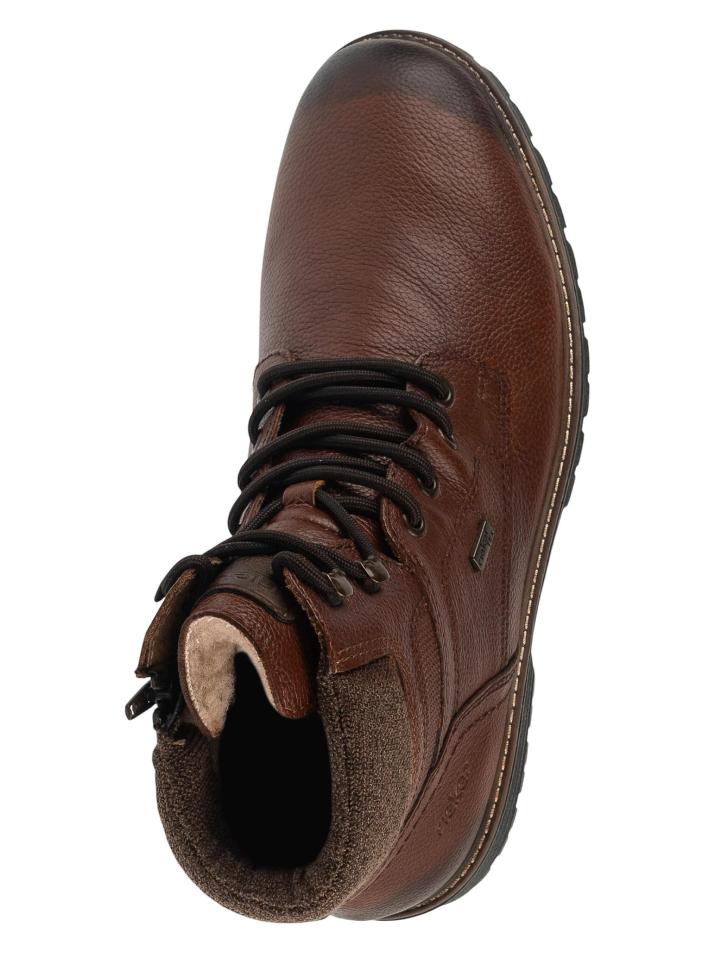 Bottines à lacets 'F3616' Rieker en marron