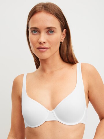 Classico Reggiseno 'Sleek Skin' di CALIDA in bianco