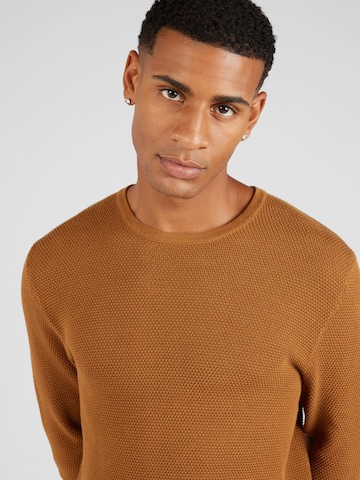 Only & Sons Regular fit Sweater 'PANTER' in Brown