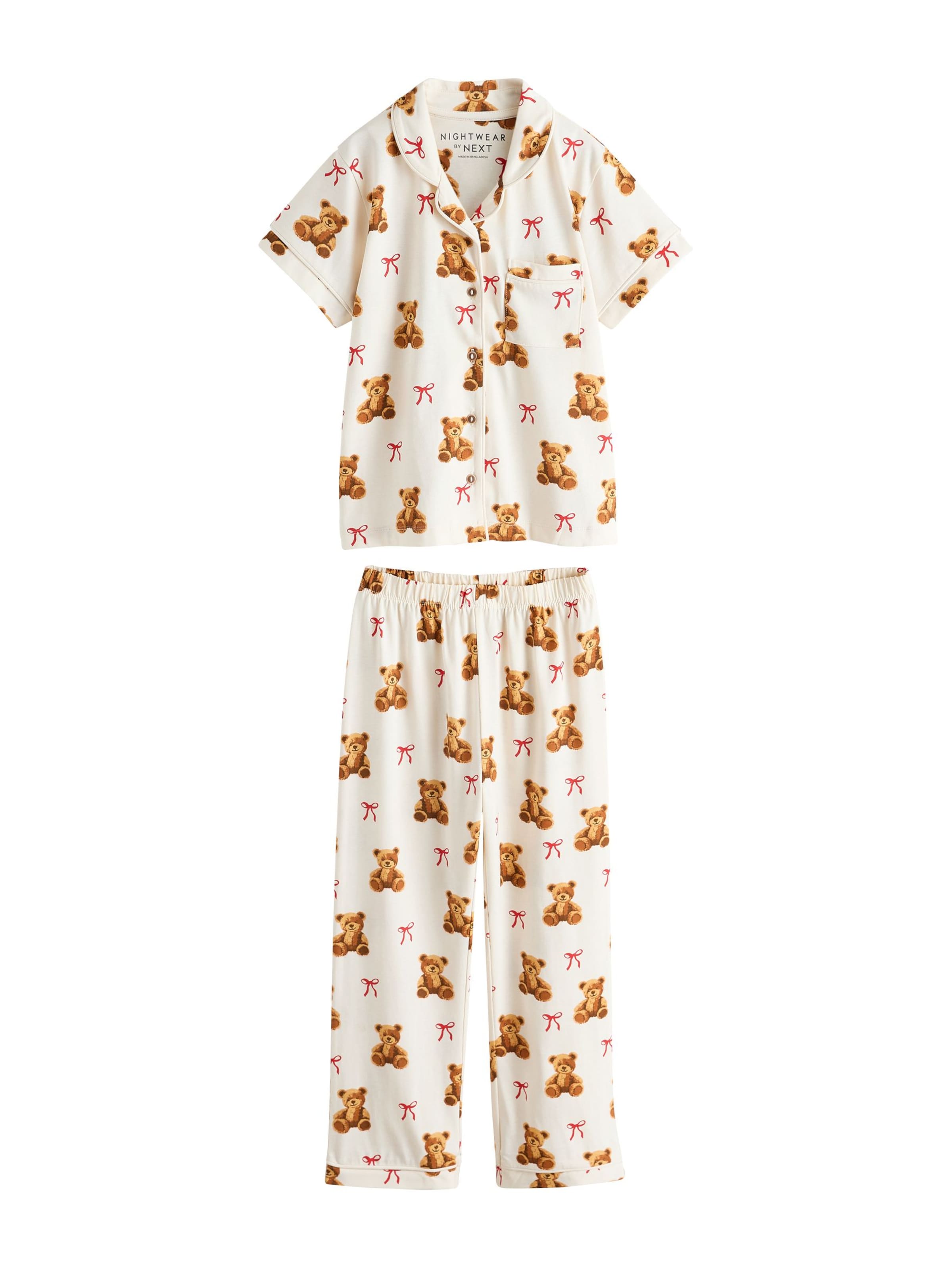 Next Pyjamas i brun: framsida