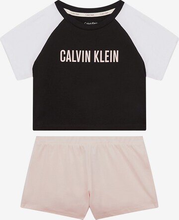 Calvin Klein Underwear Schlafanzug in Beige: predná strana