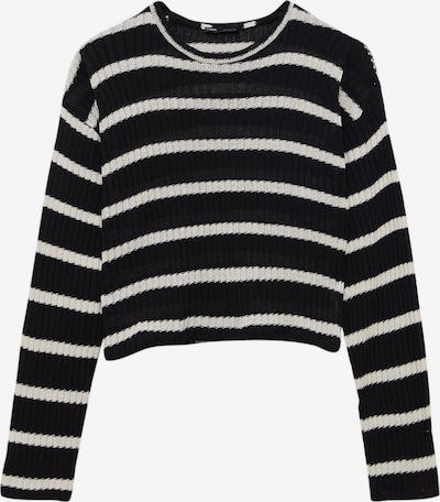 Pull&Bear Pullover i sort / hvid, Produktvisning