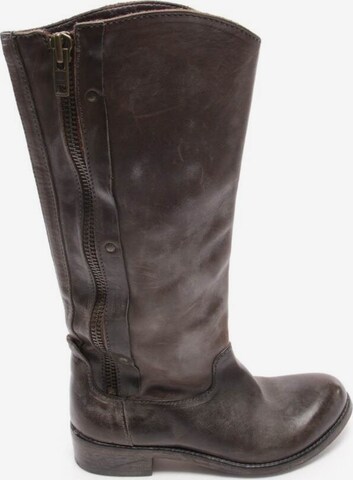 MOMA Dress Boots in 35 in Brown: front