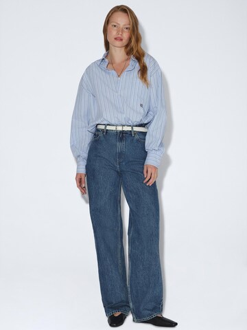 Dr. Denim Blouse 'Wes' in Blauw