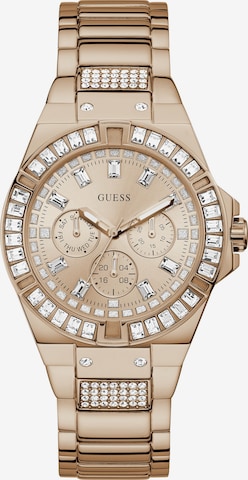 GUESS Analog Watch ' VENUS ' in Gold: front