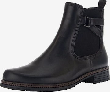 GABOR Chelsea boots in Zwart: voorkant