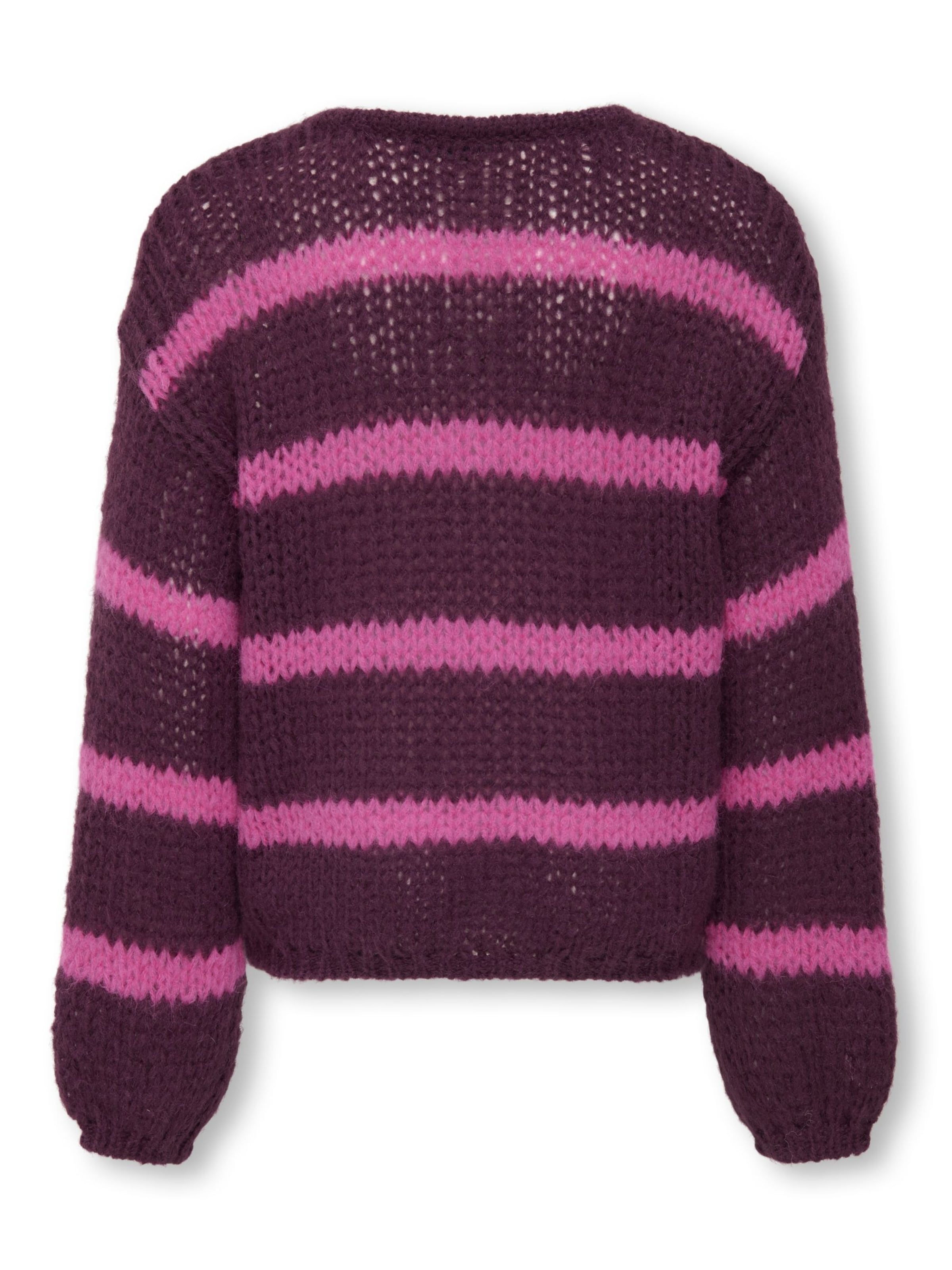 ONLY GIRLS - Jersey 'Nordic' en rojo