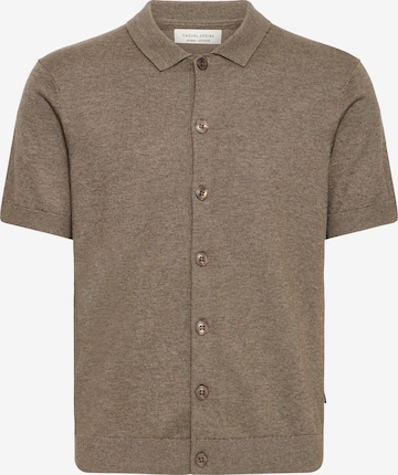 Casual Friday Shirt ' CFBELLS ' in Brown: front