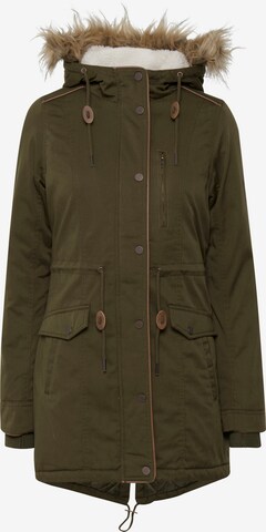 Oxmo Winterparka 'ANNA' in Groen: voorkant