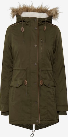 Oxmo Winter Parka 'ANNA' in Green: front