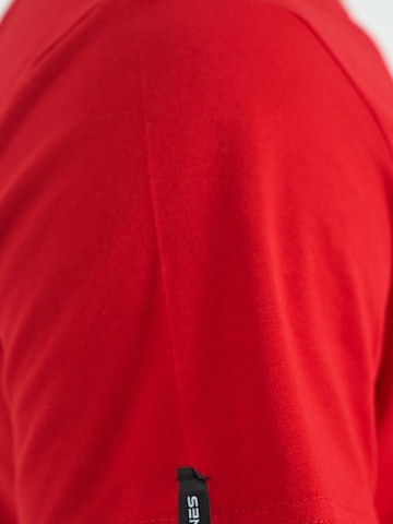 T-Shirt Tommy Life en rouge