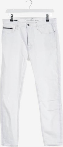 Calvin Klein Pants in M x 30 in White: front