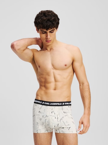 Boxers Karl Lagerfeld en beige : devant