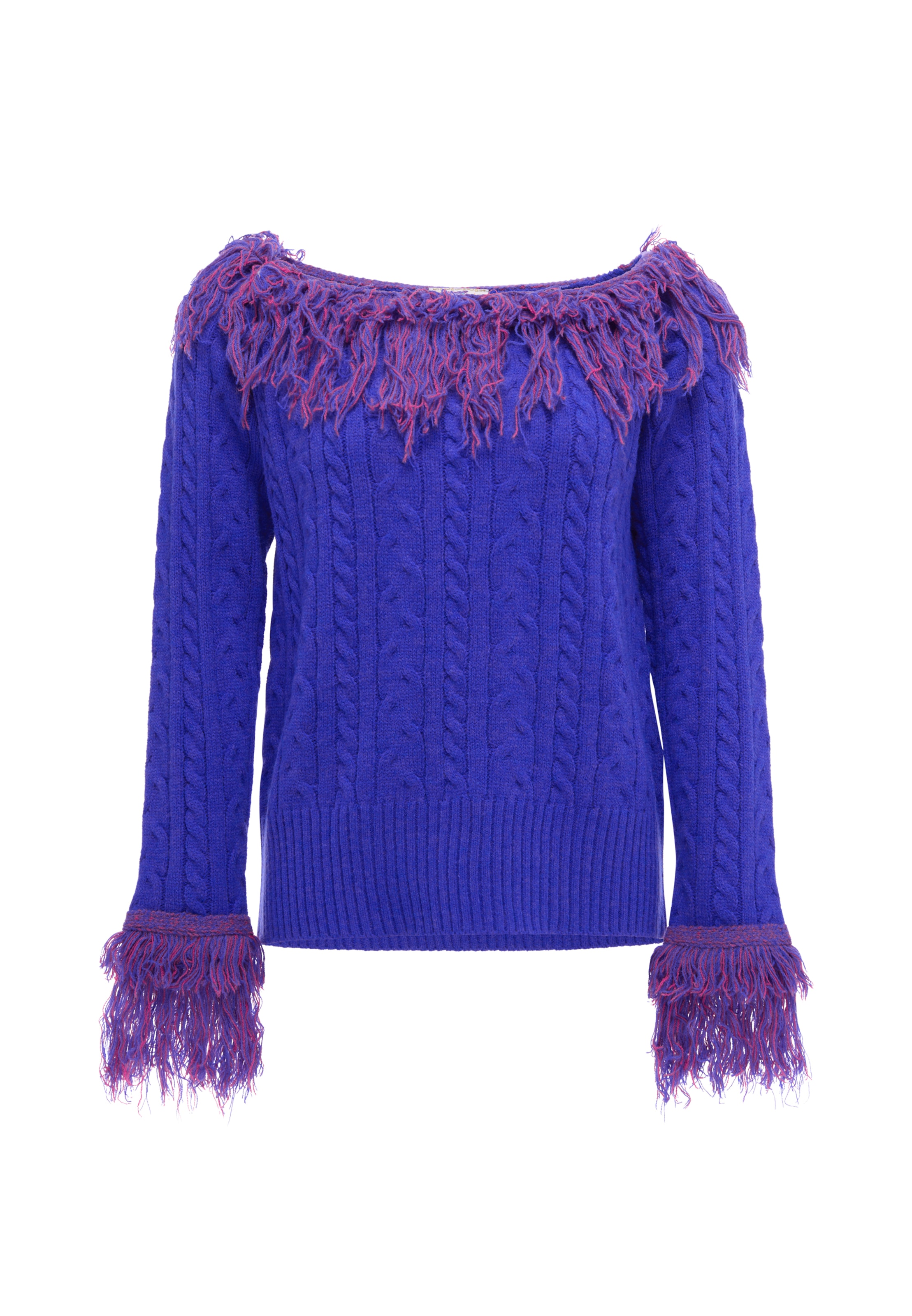 IZIA - Jersey en azul: frente