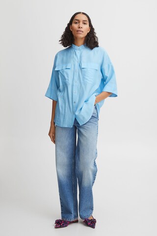 b.young Blouse 'Ihaliea' in Blauw