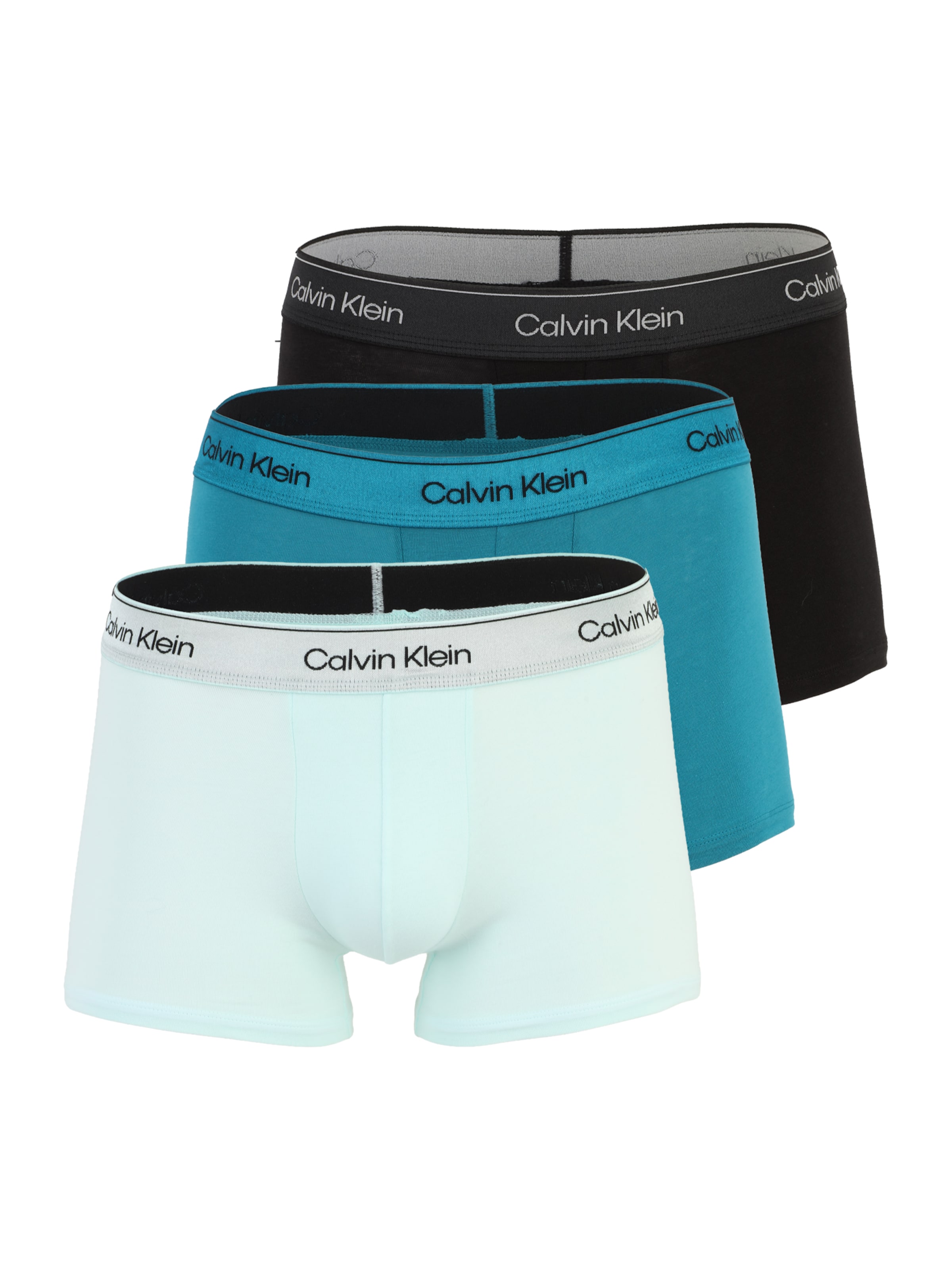 Calvin Klein Underwear Боксерки в синьо: отпред