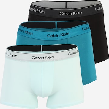 Calvin Klein Underwear Боксерки в синьо: отпред