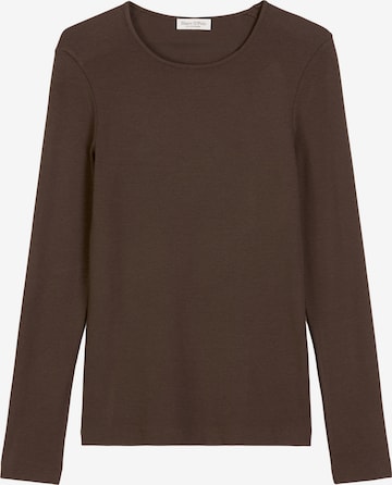 Marc O'Polo Shirt in Brown: front