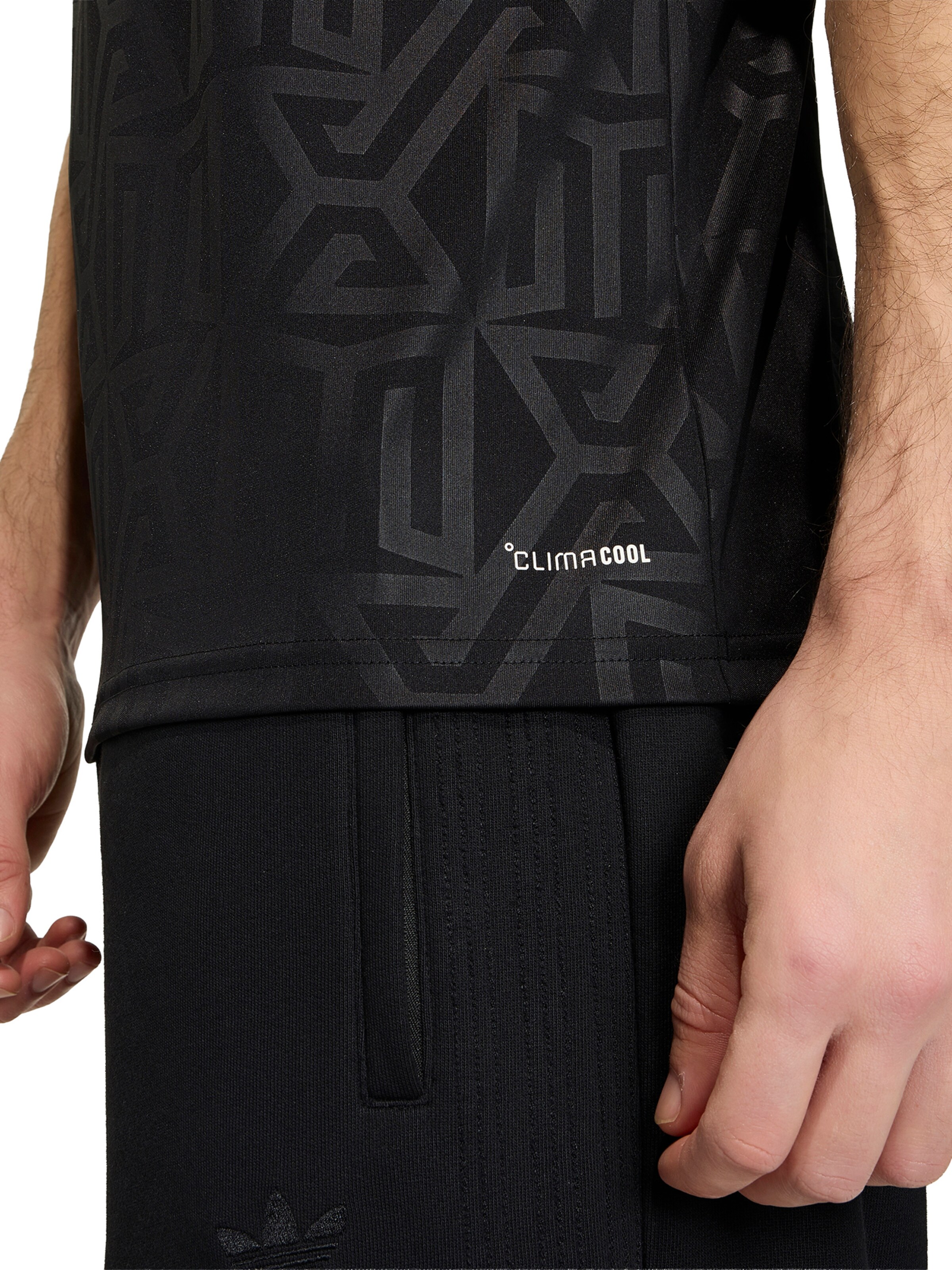 ADIDAS PERFORMANCE Performance shirt 'FMF' in Black