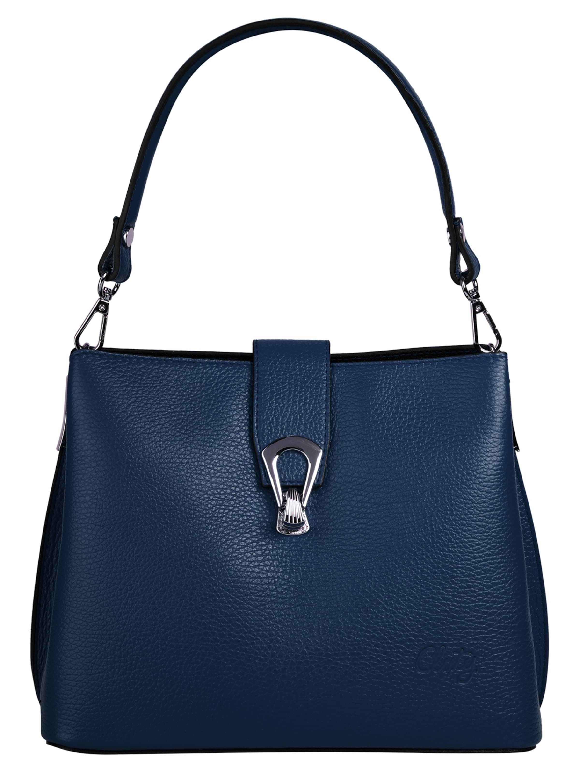 Cluty Crossbody Bag in Blue: front