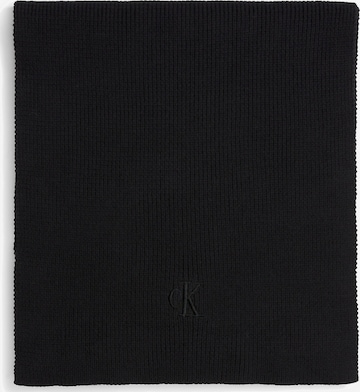 Calvin Klein Jeans Scarf in Black: front