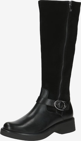Bottes CAPRICE en noir : devant