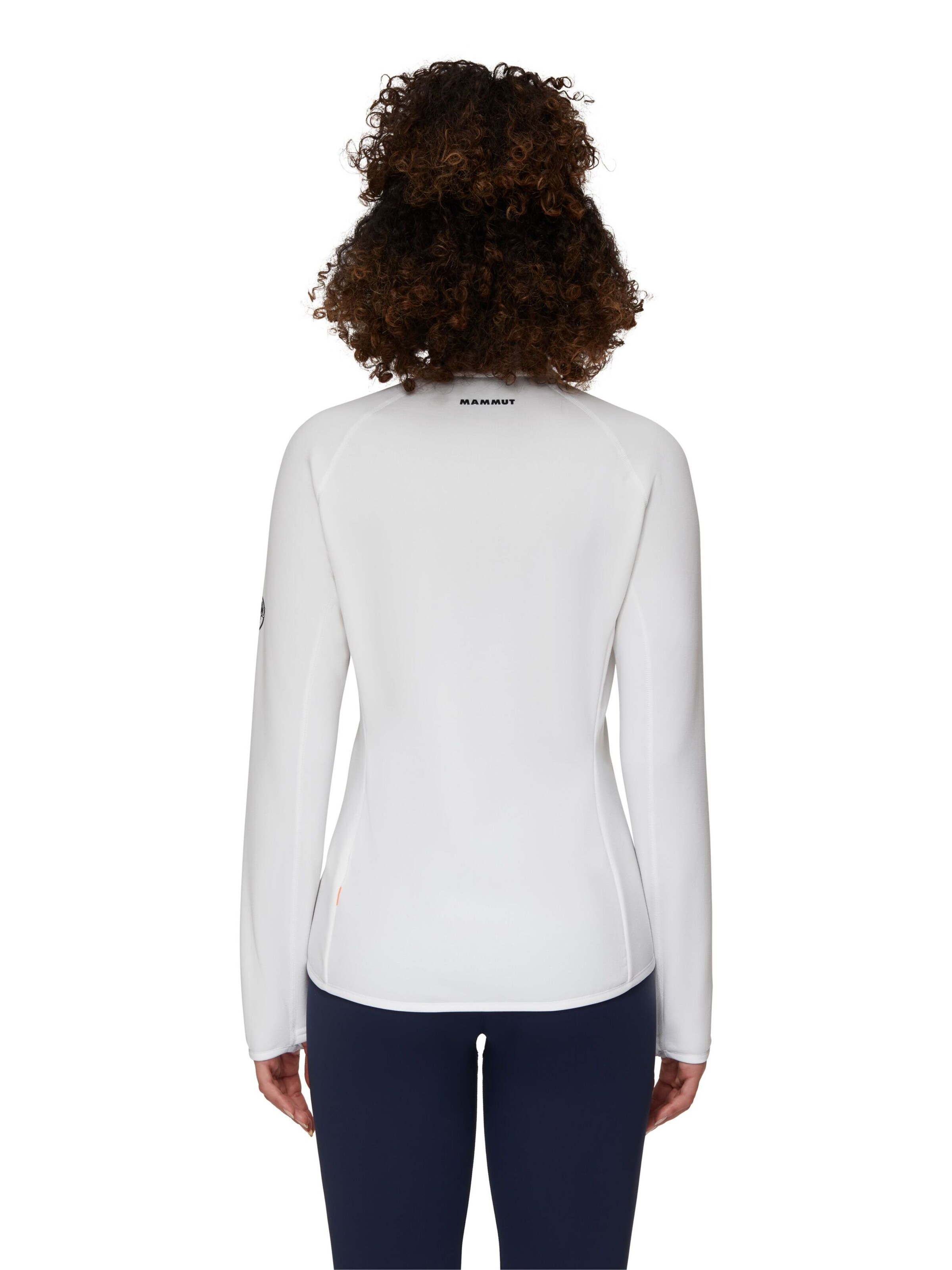 MAMMUT Athletic Fleece Jacket in White