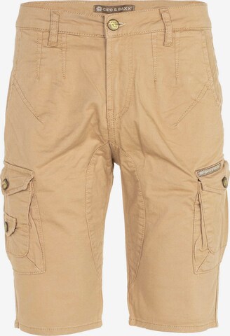 CIPO & BAXX Regular Pants 'Safari' in Beige: front