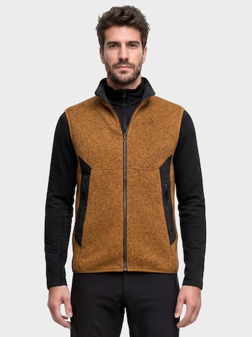 Schöffel Sportbodywarmer 'Yew' in Bruin: voorkant