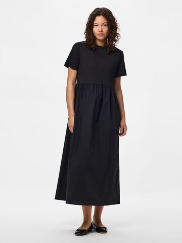 PIECES Jurk 'PCBikka' in Zwart: voorkant