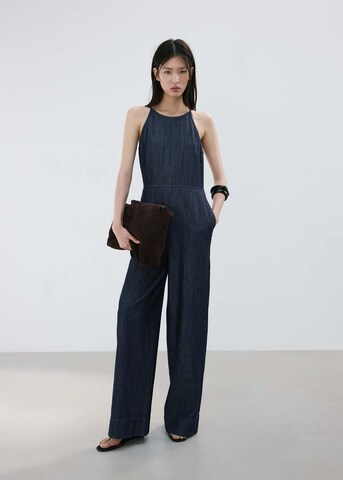 MANGO Jumpsuit 'Ibiza' in Blau: Vorderseite