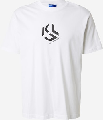 KARL LAGERFELD JEANS T-Shirt in Weiß: Vorderseite