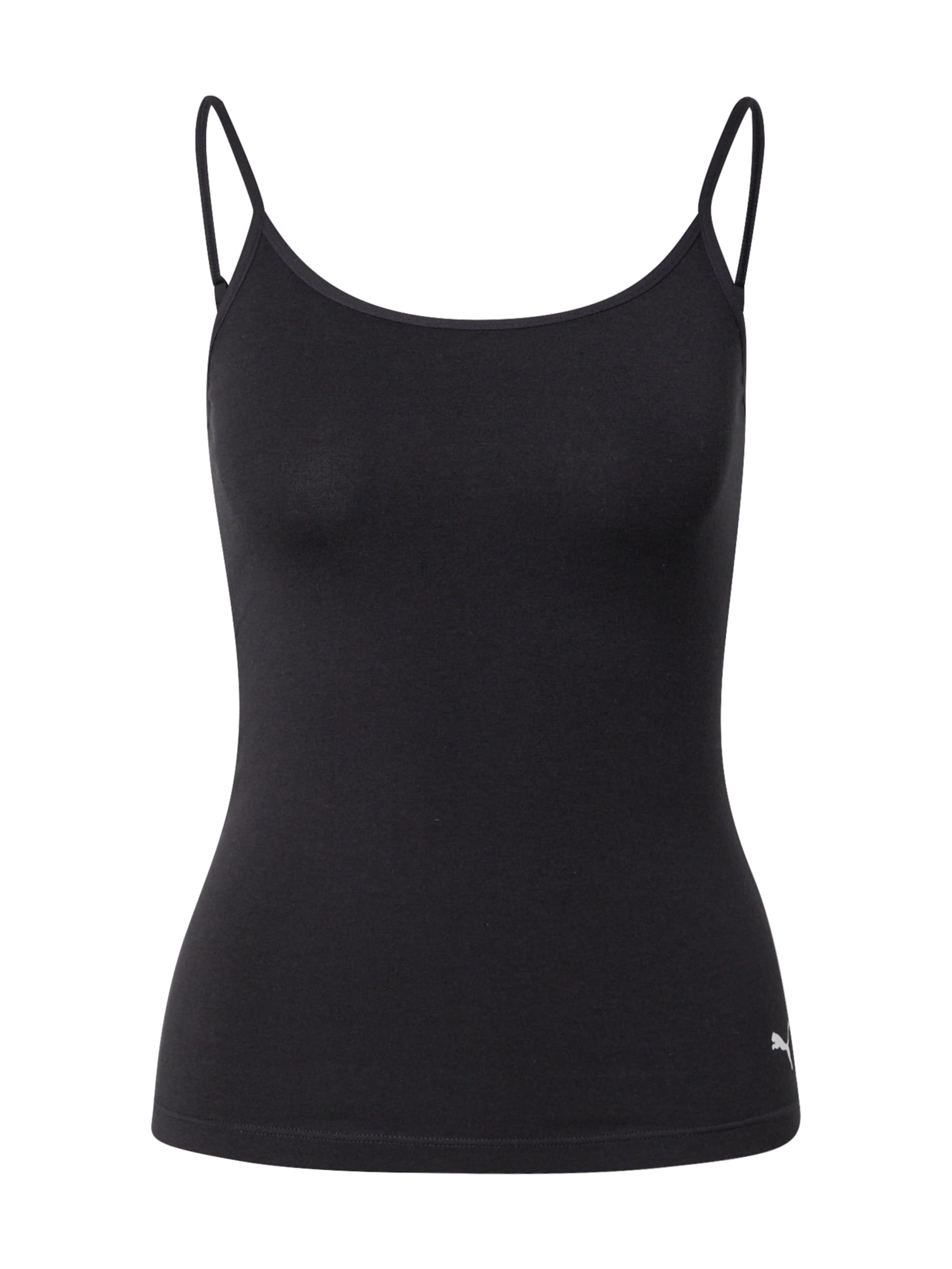 PUMA Undertrøje 'Camisole' i sort: forside