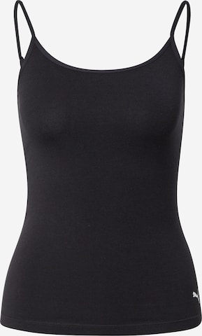 PUMA Undershirt 'Camisole' in Black: front