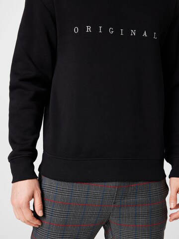 JACK & JONES Sweatshirt i svart