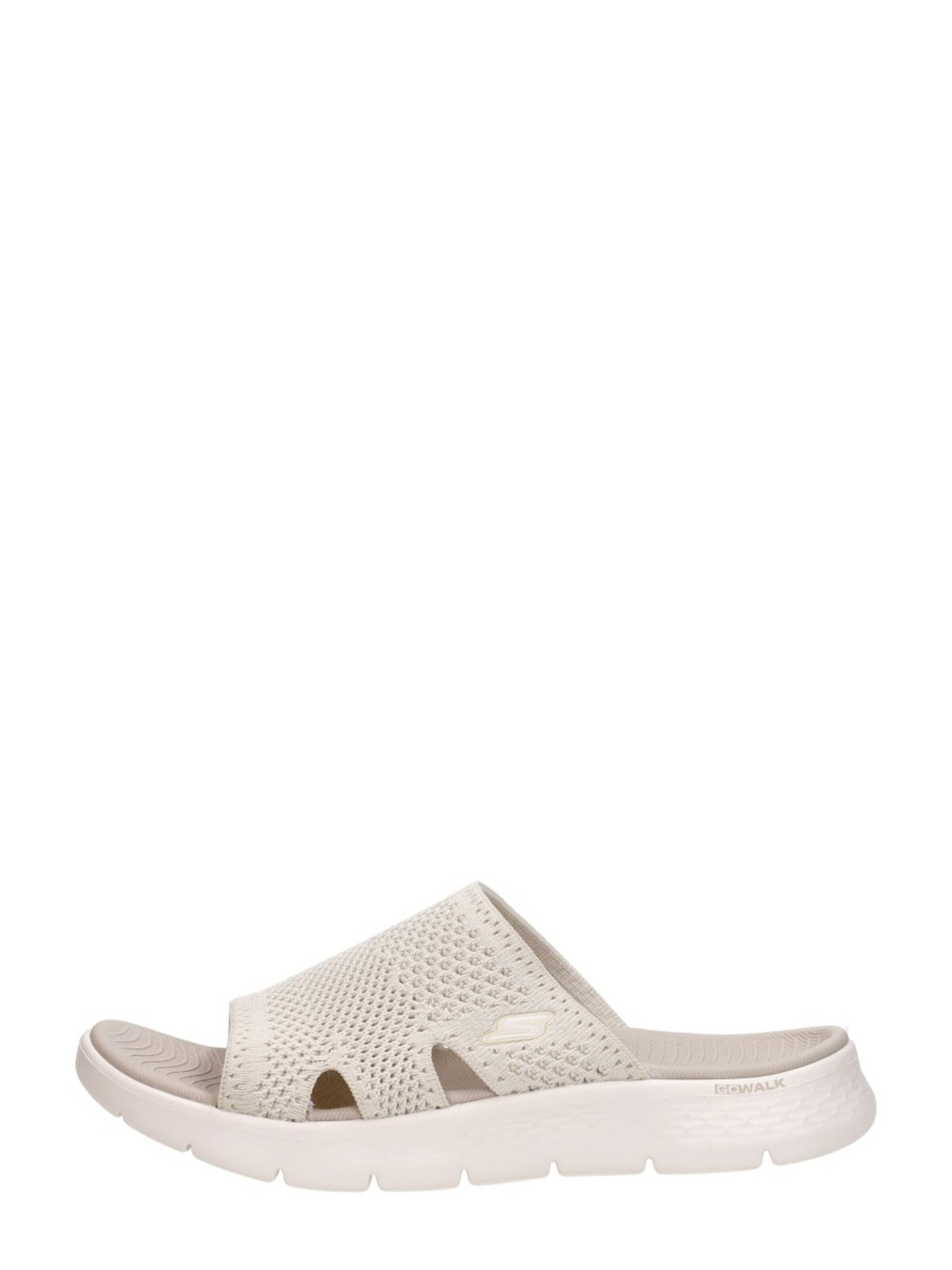 Mule 'Go Walk Flex Sandal - Elation' SKECHERS en blanc : devant