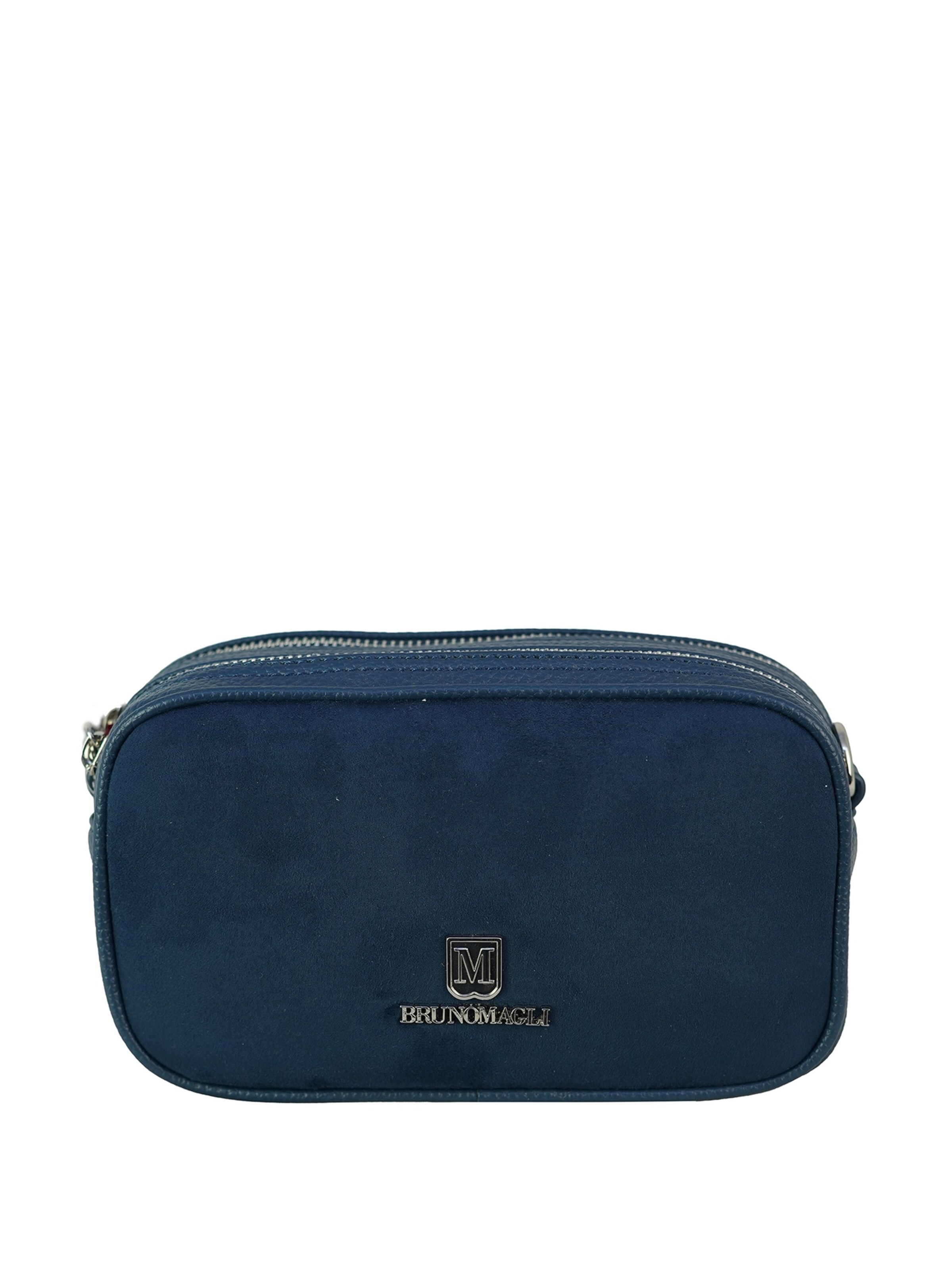 Pochette 'Pochette Bruno Magli Rita Camera Ecopelle - Chiusura Zip' di Bruno Magli in blu: frontale