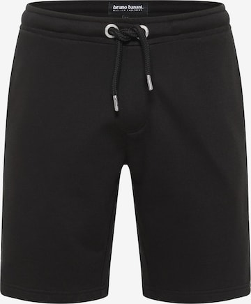 Regular Pantalon ' CLAY ' BRUNO BANANI en noir : devant